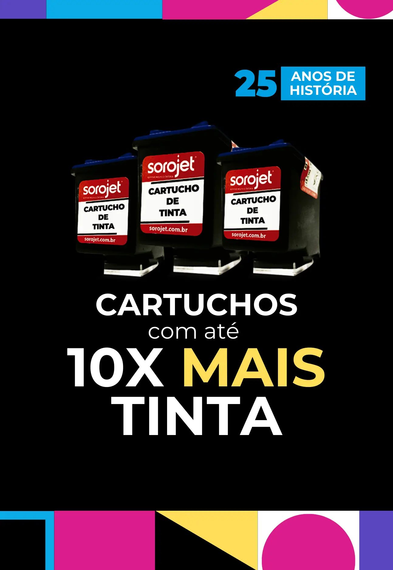 Sorojet - Recarga e venda de cartuchos de tinta